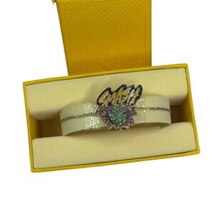 Swarovski Hulk Marvel Adjustable bracelet Multicolored, Gold-tone plated Unisex